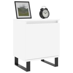 Berkfield Home Bedside Cabinets 2 pcs High Gloss White 40x30x50 cm Engineered Wood - Size: 40 x 30 x 50 cm - thumbnail 3