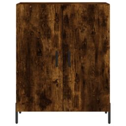 Berkfield Home Sideboard Smoked Oak 69.5x34x90 cm Engineered Wood in Brown - thumbnail 5