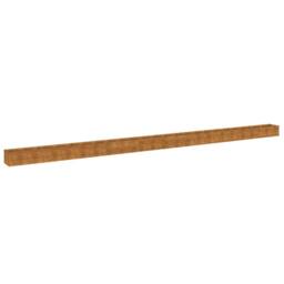 Berkfield Home Garden Raised Bed 960x50x36 cm Corten Steel in Brown - Size: 960 x 50 x 36 cm - thumbnail 1