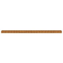 Berkfield Home Garden Raised Bed 960x50x36 cm Corten Steel in Brown - Size: 960 x 50 x 36 cm - thumbnail 4