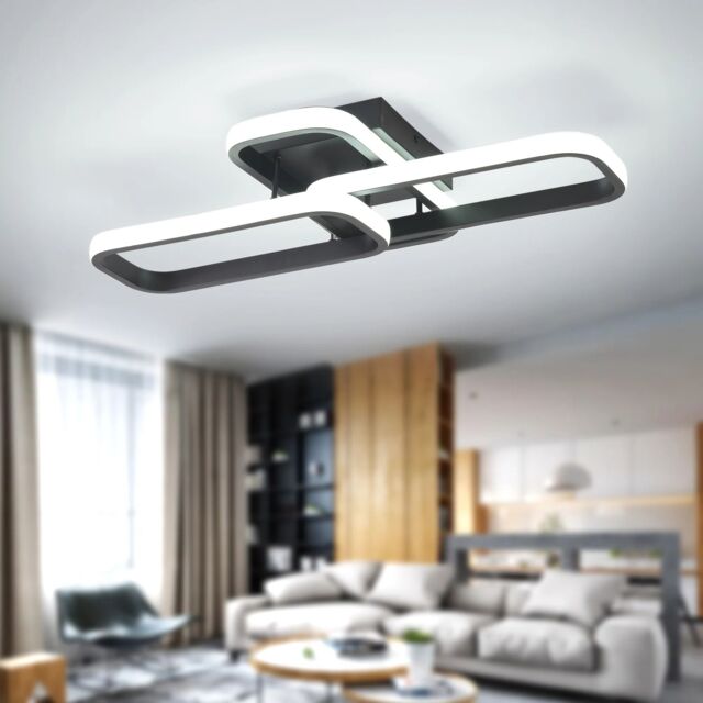Garwarm 3 - Light 50cm Modern LED Flush Mount in White - image 1