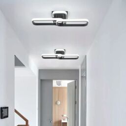 Garwarm 3 - Light 50cm Modern LED Flush Mount in White - thumbnail 6