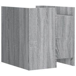 Berkfield Home Bedside Cabinet Grey Sonoma 45x50x50 cm Engineered Wood - Size: 45 x 50 x 50 cm - thumbnail 6