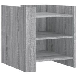 Berkfield Home Bedside Cabinet Grey Sonoma 45x50x50 cm Engineered Wood - Size: 45 x 50 x 50 cm - thumbnail 2