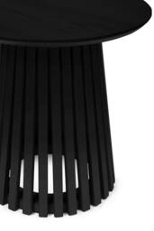 Julian Bowen Ollie Round Side Table in Black - thumbnail 5