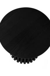 Julian Bowen Ollie Round Side Table in Black - thumbnail 6