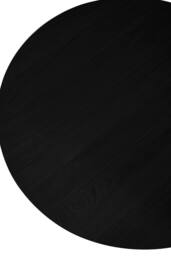 Julian Bowen Ollie Round Side Table in Black - thumbnail 3