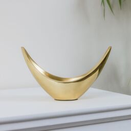 Melody Maison Gold Metal Decorative Bowl - thumbnail 3
