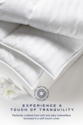 Snuggledown Scandinavian Classic Soft Touch 10.5 Tog All Year Round Duvet in White - Size: King - thumbnail 4