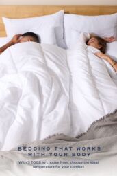 Snuggledown Scandinavian Classic Soft Touch 10.5 Tog All Year Round Duvet in White - Size: King - thumbnail 3