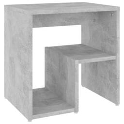 Berkfield Home Bed Cabinets 2 pcs Concrete Grey 40x30x40 cm Engineered Wood - Size: 40 x 30 x 40 cm - thumbnail 3