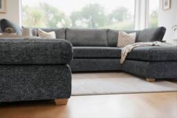 The Great Sofa Company Hyde U Shape Corner Sofa in Navy - thumbnail 4