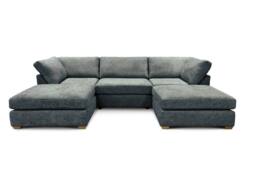 The Great Sofa Company Hyde U Shape Corner Sofa in Navy - thumbnail 2