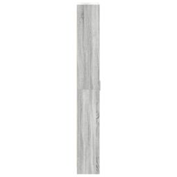 Berkfield Home Wardrobe Grey Sonoma 55x25x189 cm Engineered Wood - Size: 55 x 25 x 189 cm - thumbnail 7