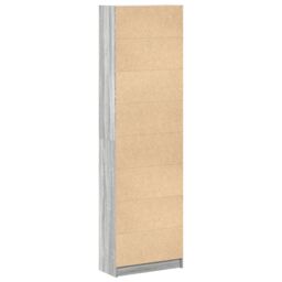 Berkfield Home Wardrobe Grey Sonoma 55x25x189 cm Engineered Wood - Size: 55 x 25 x 189 cm - thumbnail 8