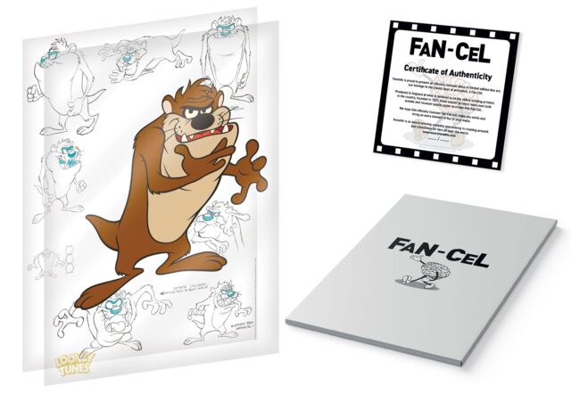 Looney Tunes Tasmanian Devil Limited Edition Fan-Cel Art - image 1