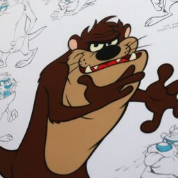 Looney Tunes Tasmanian Devil Limited Edition Fan-Cel Art - thumbnail 5