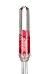 Orsina Floating Hearts Acrylic Hearts Toilet Brush Holder in Red - thumbnail 5