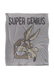 Warner Brothers Looney Tunes Officially Licensed Silky Touch Super Soft Throw Blanket 152 x 127 cm in White - thumbnail 1