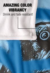Warner Brothers Harry Potter Ravenclaw Graffiti Blanket 152 x 127 cm in White - thumbnail 4