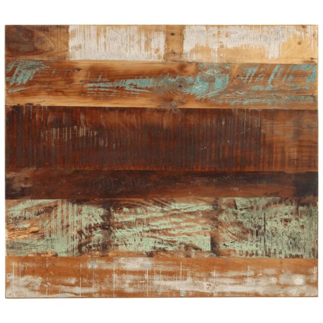 Berkfield Home Rectangular Table Top 70x80 cm 15-16 mm Solid Reclaimed Wood - image 1