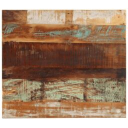 Berkfield Home Rectangular Table Top 70x80 cm 15-16 mm Solid Reclaimed Wood - thumbnail 1