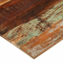 Berkfield Home Rectangular Table Top 70x80 cm 15-16 mm Solid Reclaimed Wood - thumbnail 4