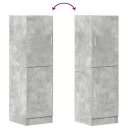 Berkfield Home Kitchen Cabinet Concrete Grey 38x41.5x131.5 cm Engineered Wood - thumbnail 8