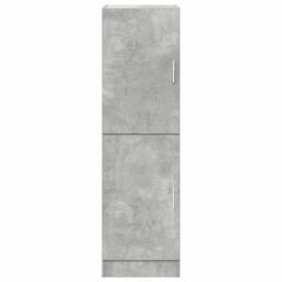 Berkfield Home Kitchen Cabinet Concrete Grey 38x41.5x131.5 cm Engineered Wood - thumbnail 4