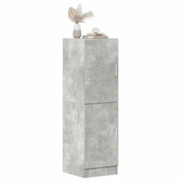 Berkfield Home Kitchen Cabinet Concrete Grey 38x41.5x131.5 cm Engineered Wood - thumbnail 2
