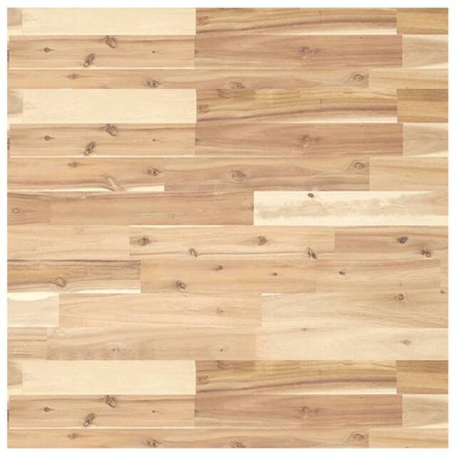 Berkfield Home Table Top Square 70x70x4 cm Solid Wood Acacia in Brown - Size: 70 x 70 x 4 cm - image 1