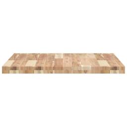 Berkfield Home Table Top Square 70x70x4 cm Solid Wood Acacia in Brown - Size: 70 x 70 x 4 cm - thumbnail 6