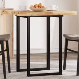Berkfield Home Table Top Square 70x70x4 cm Solid Wood Acacia in Brown - Size: 70 x 70 x 4 cm - thumbnail 2