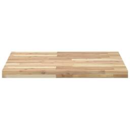 Berkfield Home Table Top Square 70x70x4 cm Solid Wood Acacia in Brown - Size: 70 x 70 x 4 cm - thumbnail 4
