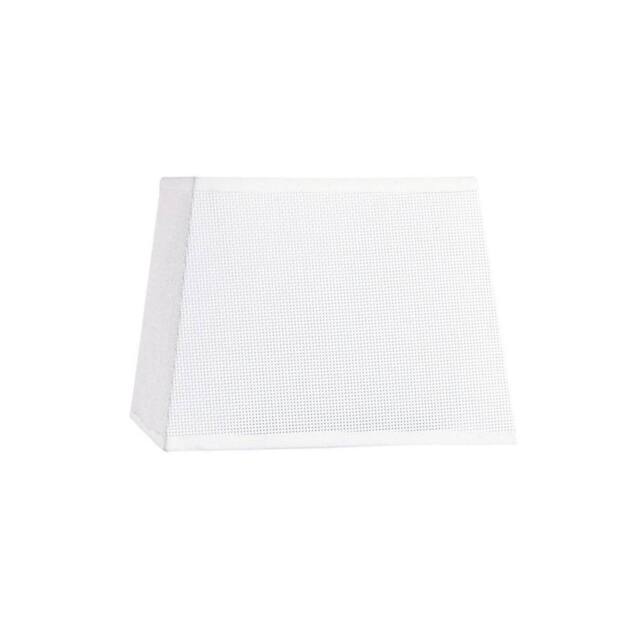 Netlighting Habana White Square Shade 160 200 x 152mm Suitable for Wall Lamps - image 1