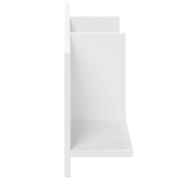 Berkfield Home Wall Cabinet 100x16.5x30 cm White Engineered Wood - thumbnail 5