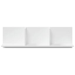 Berkfield Home Wall Cabinet 100x16.5x30 cm White Engineered Wood - thumbnail 4