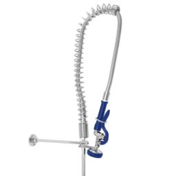 Monstershop KuKoo Commercial Sink With Pre-Rinse Tap, 6ft Stainless Steel Catering in Silver - thumbnail 6