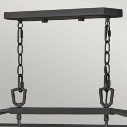 Netlighting Hinkley Alford Place Outdoor Pendant Ceiling Light Museum Black IP44 - thumbnail 2