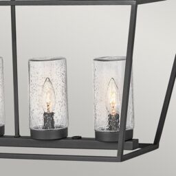 Netlighting Hinkley Alford Place Outdoor Pendant Ceiling Light Museum Black IP44 - thumbnail 4