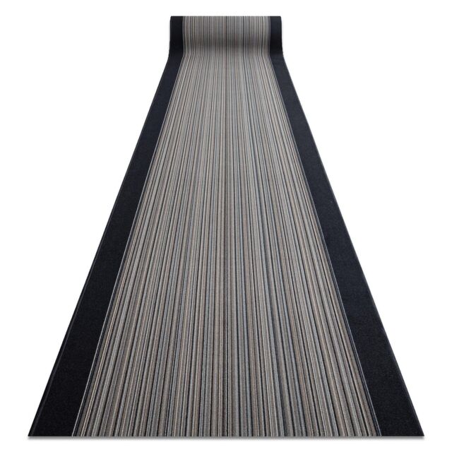 RugsX Anti-Slip Carnaby Runner in Grey - Size: 67 cm x 470 cm - image 1