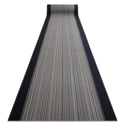 RugsX Anti-Slip Carnaby Runner in Grey - Size: 67 cm x 470 cm - thumbnail 1