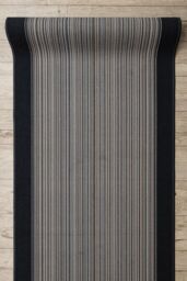 RugsX Anti-Slip Carnaby Runner in Grey - Size: 67 cm x 470 cm - thumbnail 5