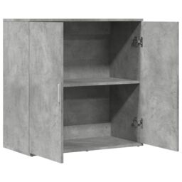 Berkfield Home Sideboard Concrete Grey 79x38x80 cm Engineered Wood - Size: 79 x 38 x 80 cm - thumbnail 6