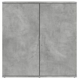 Berkfield Home Sideboard Concrete Grey 79x38x80 cm Engineered Wood - Size: 79 x 38 x 80 cm - thumbnail 5