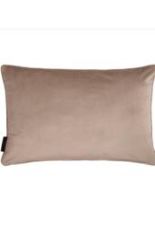 Laurence Llewelyn-Bowen 'Venus Desire' Velvet Filled Cushion in Taupe - Size: 40 cm x 60 cm - thumbnail 3