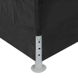 Berkfield Home Party Tent 3x6 m Anthracite in Black - thumbnail 6