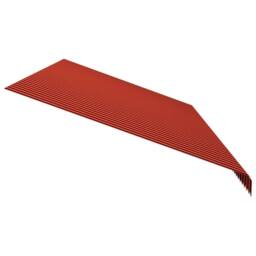 Berkfield Home Durable Awning Top Sunshade Canvas Orange & Brown 600x300 cm - thumbnail 4