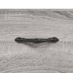 Berkfield Home Coffee Table Grey Sonoma 50x50x40 cm Engineered Wood - Size: 50 x 50 x 40 cm - thumbnail 9