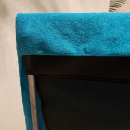 OHS Beach Towel Bag Microfibre Quick Dry Absorbent Bath Large Travel Spa in Bright Blue - thumbnail 6